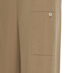 Pantaloni cargo in popeline di cotone J47KA0295 J45292235 JIL SANDER 