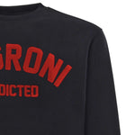 Felpa in cotone con stampa<BR/> SOH0004 00626I MC2 SAINT BARTH 