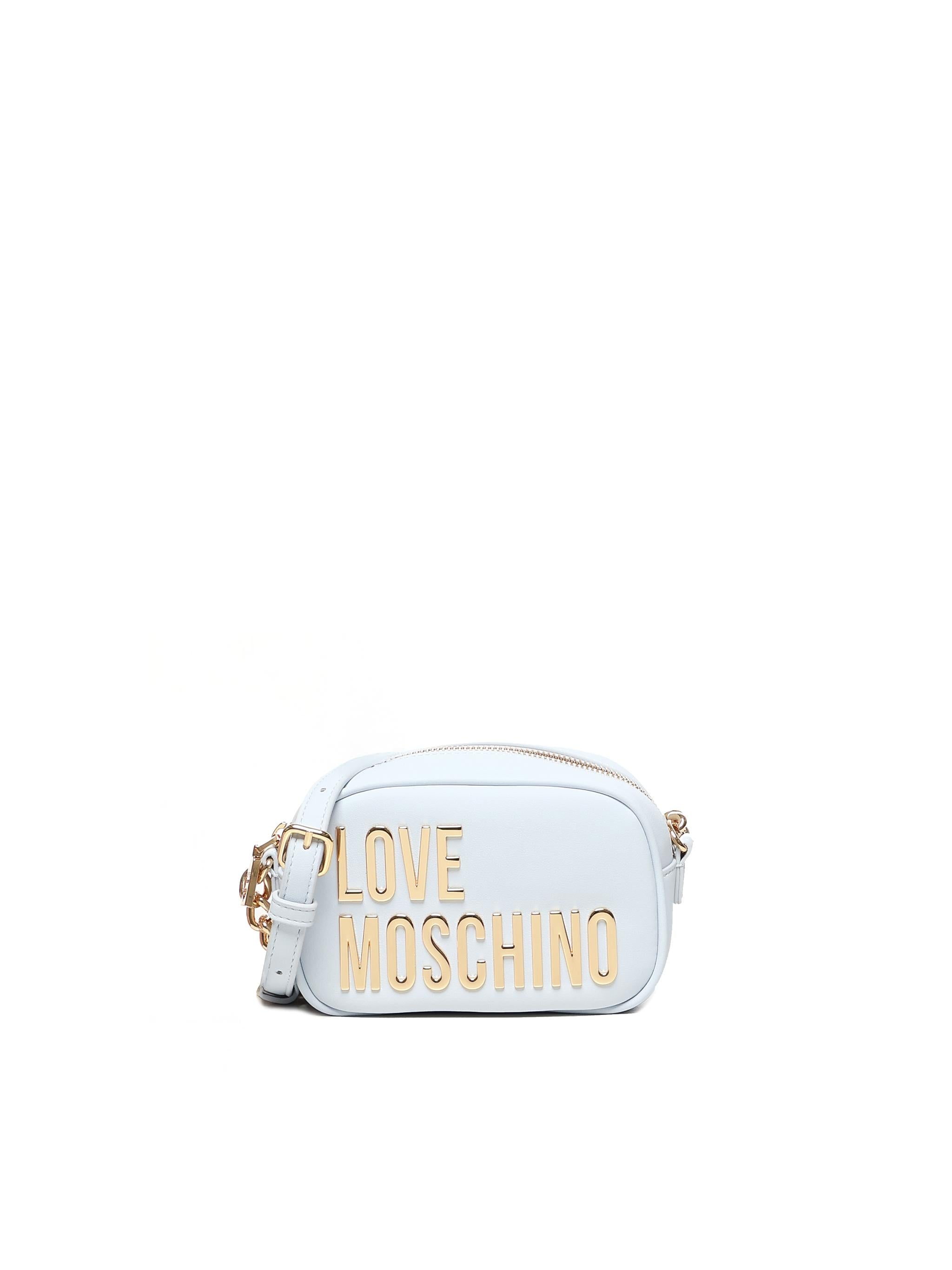 Borsa a tracolla con logo JC4026PP1MKD0 712 LOVE MOSCHINO 