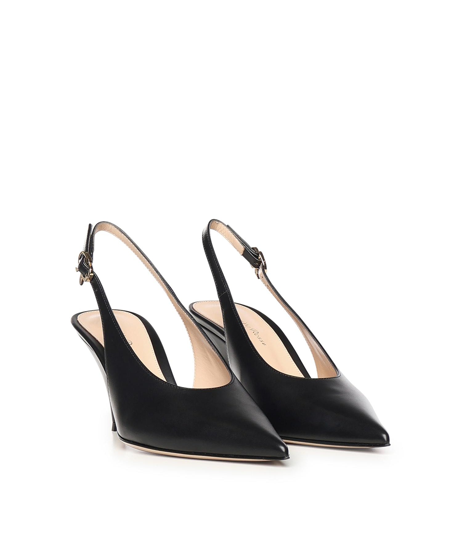 Slingback Sofia in pelle G95646 70RICVITNERO GIANVITO ROSSI 