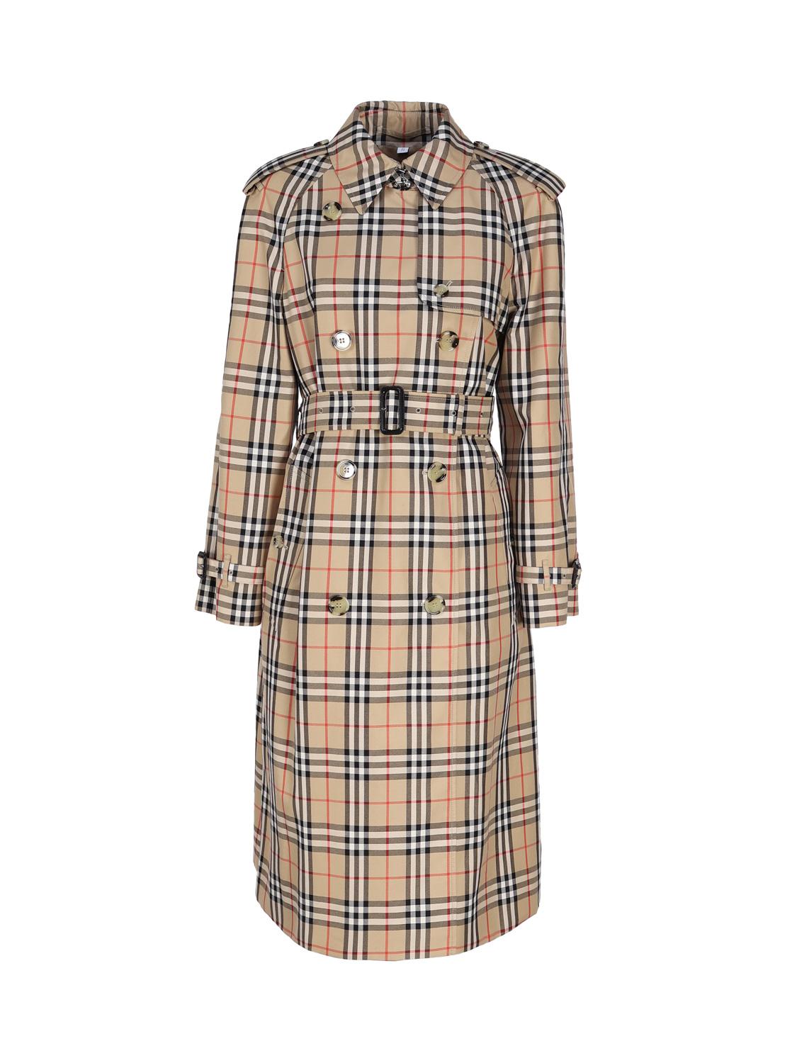 Trench in gabardine ricamato 8072716 .A7028 BURBERRY 