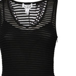 Vestito corti in maglia crinolina AA9R2534K008A 995 ALAIA 