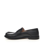 Mocassini Campo Flap Back in pelle di vitello M816290X47 1100 LOEWE 