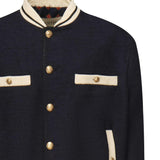 Bomber in tweed di cotone 7V3CIP68 AWL598 VALENTINO GARAVANI 
