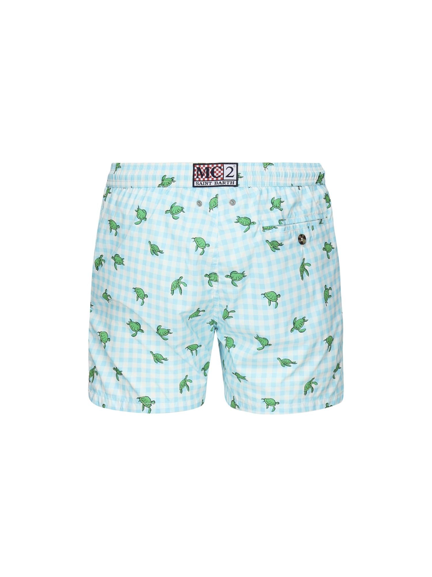Costume da bagno con stampa COM0009 01753H MC2 SAINT BARTH 