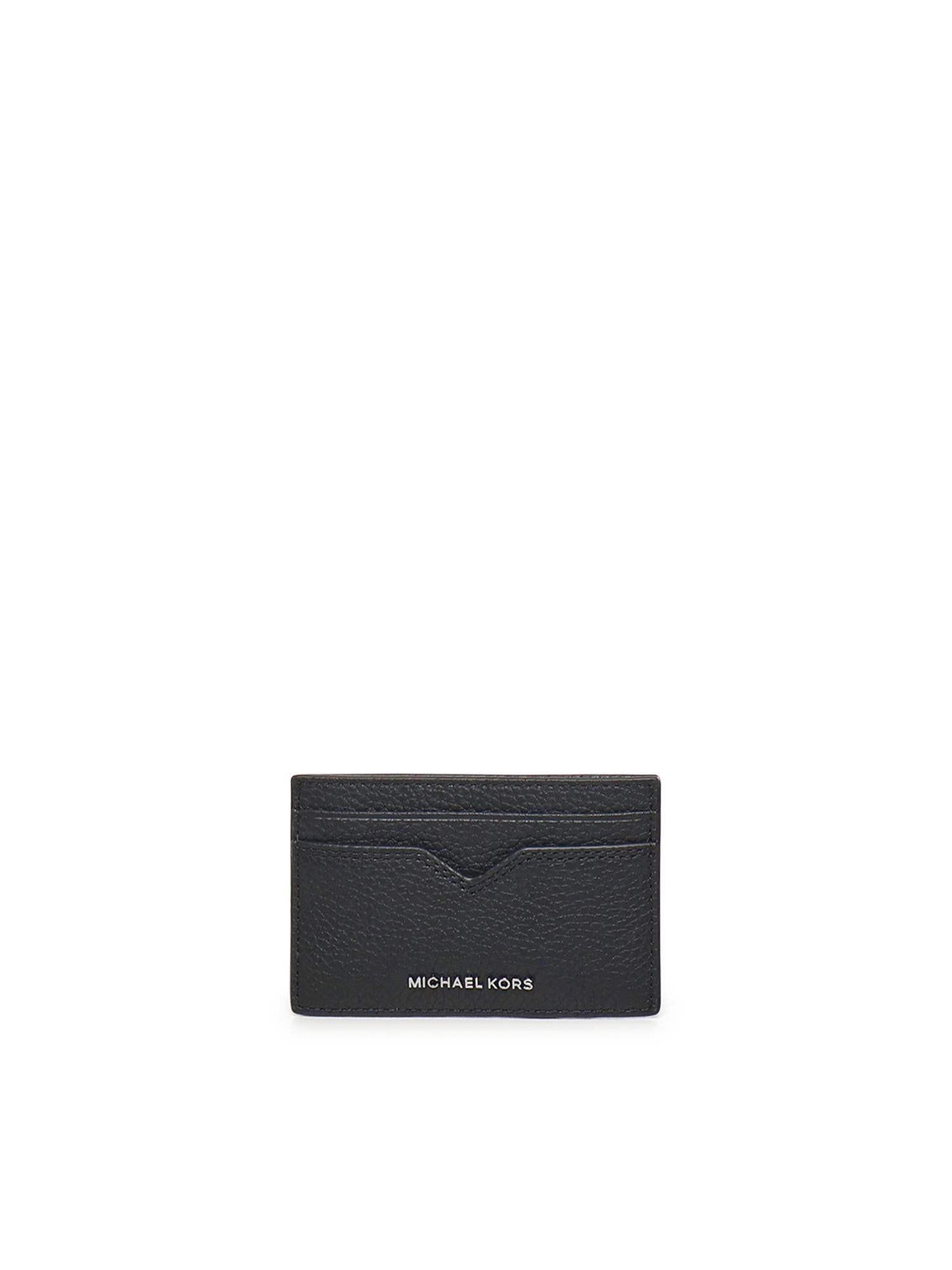 Porta carte Hudson in pelle martellata 39F4LHDD0L 001 MICHAEL MICHAEL KORS 