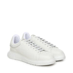 Sneaker in pelle con logo EM003663 AF19999U0001 EMPORIO ARMANI 