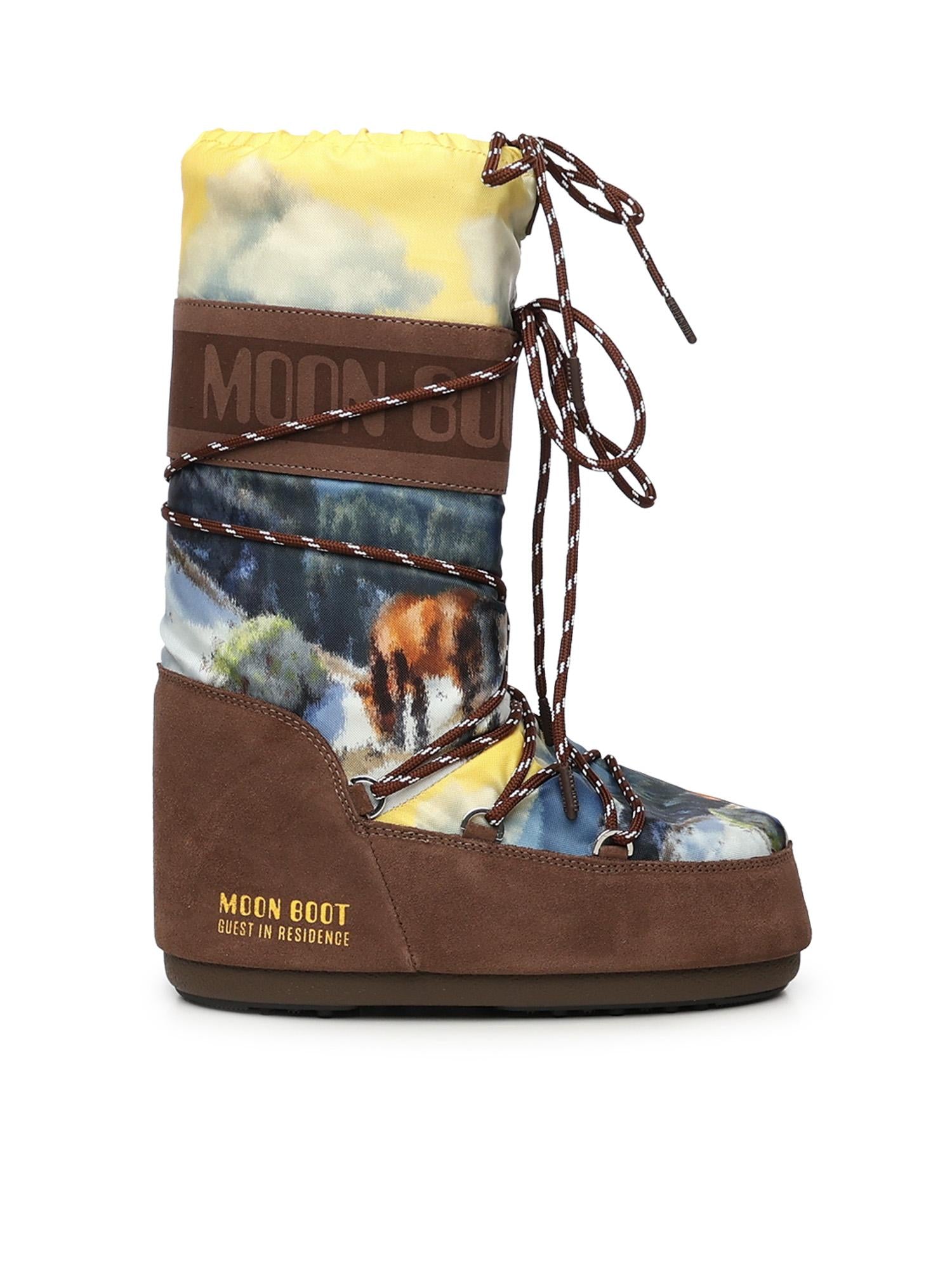 Moon Boot x Guest In Residence Stivale Icon High Postcard 80D1403090 M062 MOON BOOT 