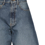 Jeans Round in denim délavé AA9P0176T536A 525 ALAIA 