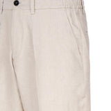 Pantalone sartoriale in lino DOMINIQUE 24S-LLAPNATURALE BE ABLE 