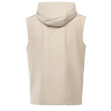 Gilet con cappuccio in seta K75GILK04TES0K085 02 ELEVENTY 