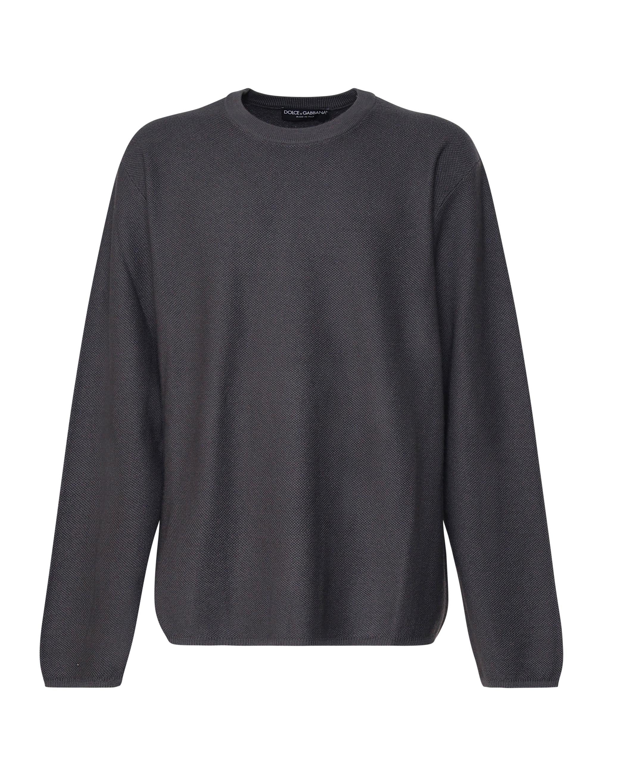 Felpa in lana vergine GXX67T JCVYGN0702 DOLCE & GABBANA 