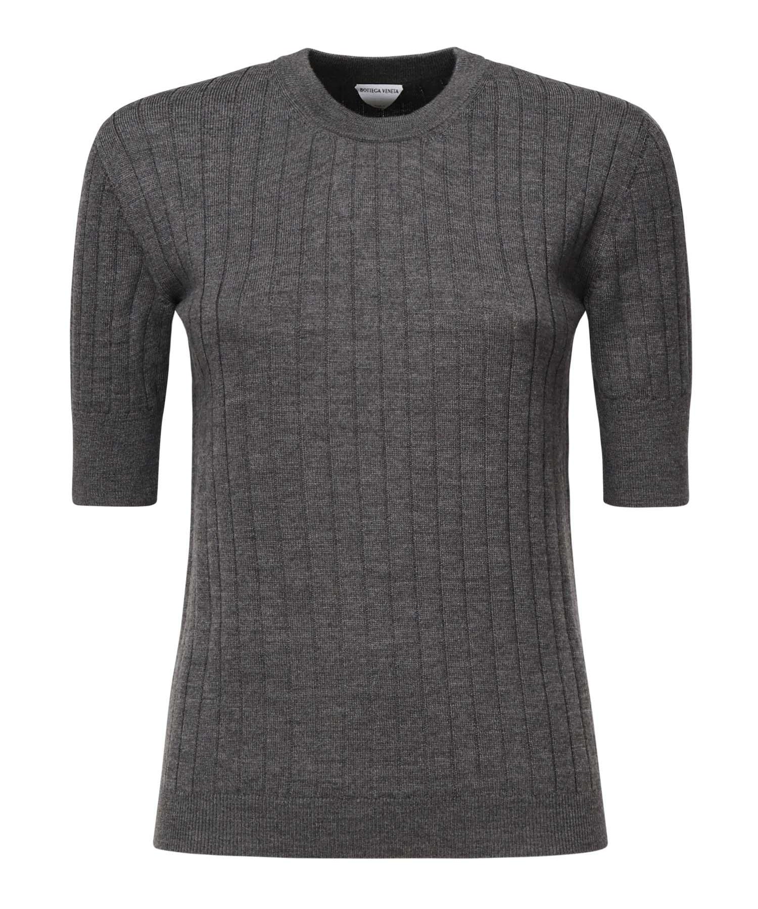 Maglia in lana a coste 835467 V5L701370 BOTTEGA VENETA 