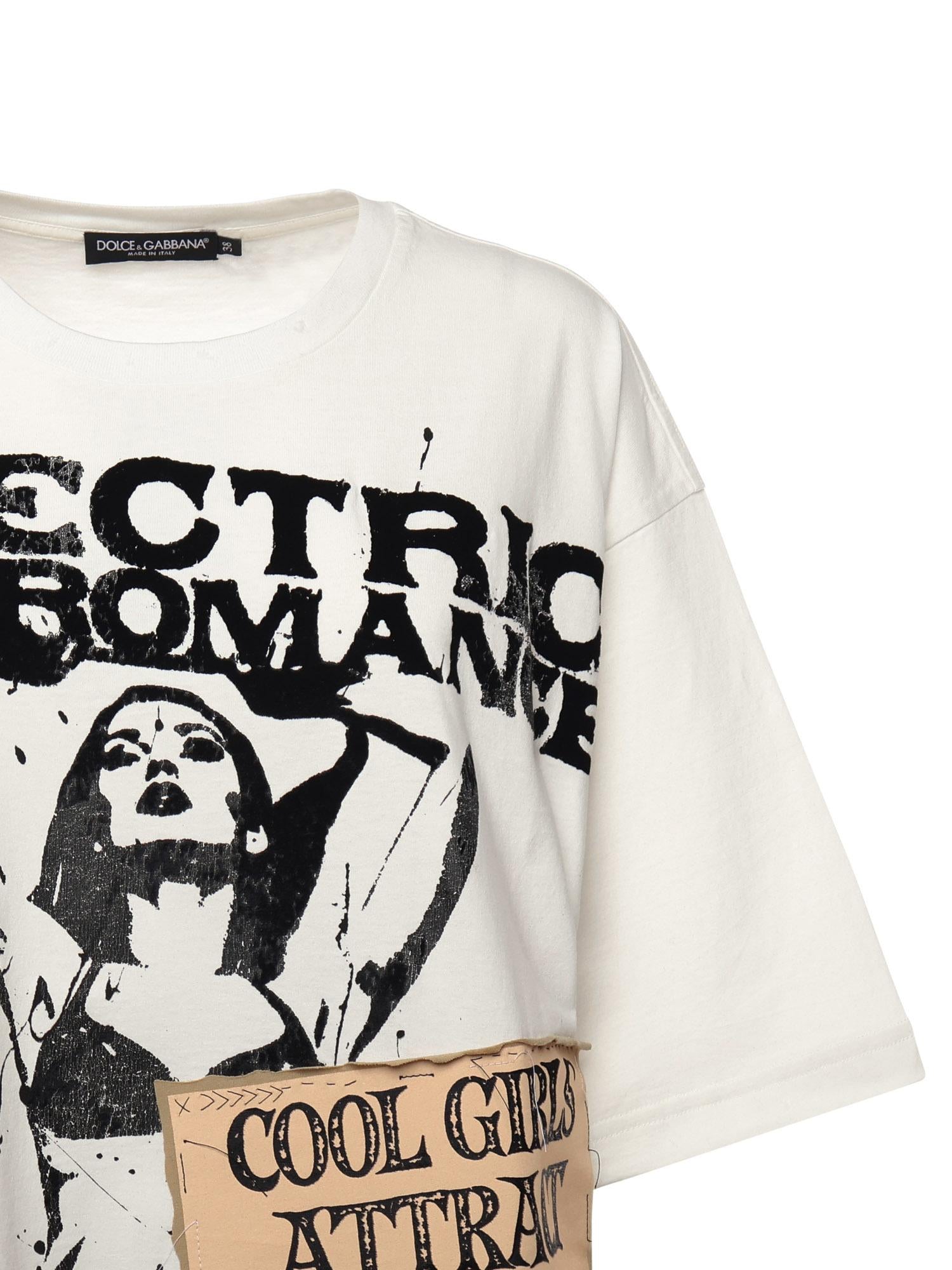 T-shirt in jersey con stampa F8V93T GDDH8S9000 DOLCE & GABBANA 