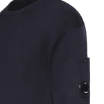 Maglione in cotone con logo 20CMKN097A11 0560A888 C.P. COMPANY 