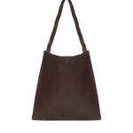 Borsa Ars Tote in pelle 8848 DK BROWN DRAGON DIFFUSION 