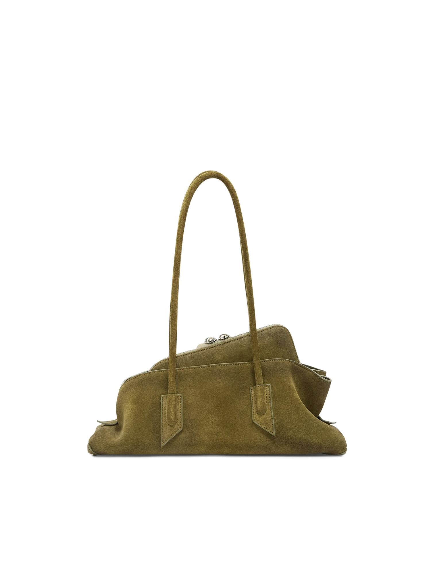 Borsa La Passeggiata Small in suede 250WAH00058 LBT108AA853 THE Attico 