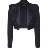 Spencer tuxedo in gabardina di lana F296YT FU21EN0000 DOLCE & GABBANA 