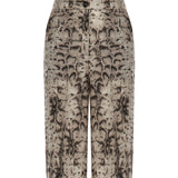 Bermuda con stampa snake 106870 A3BLCZ9 PINKO 