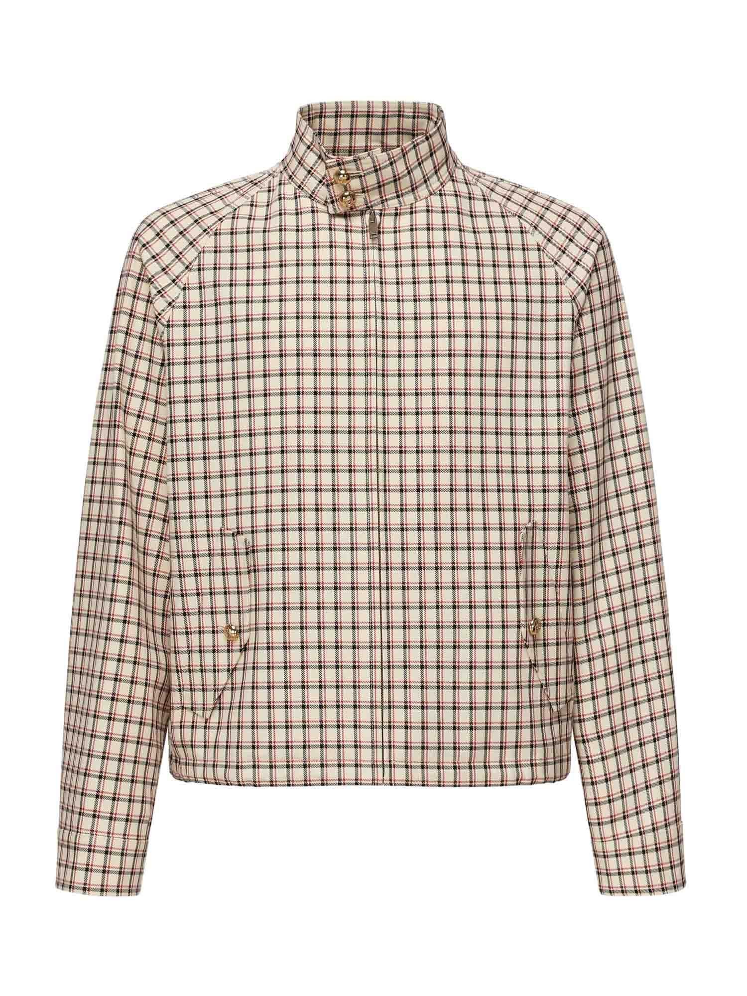 Giacca check in cotone 7V3CIP62 AWTDYC VALENTINO GARAVANI 