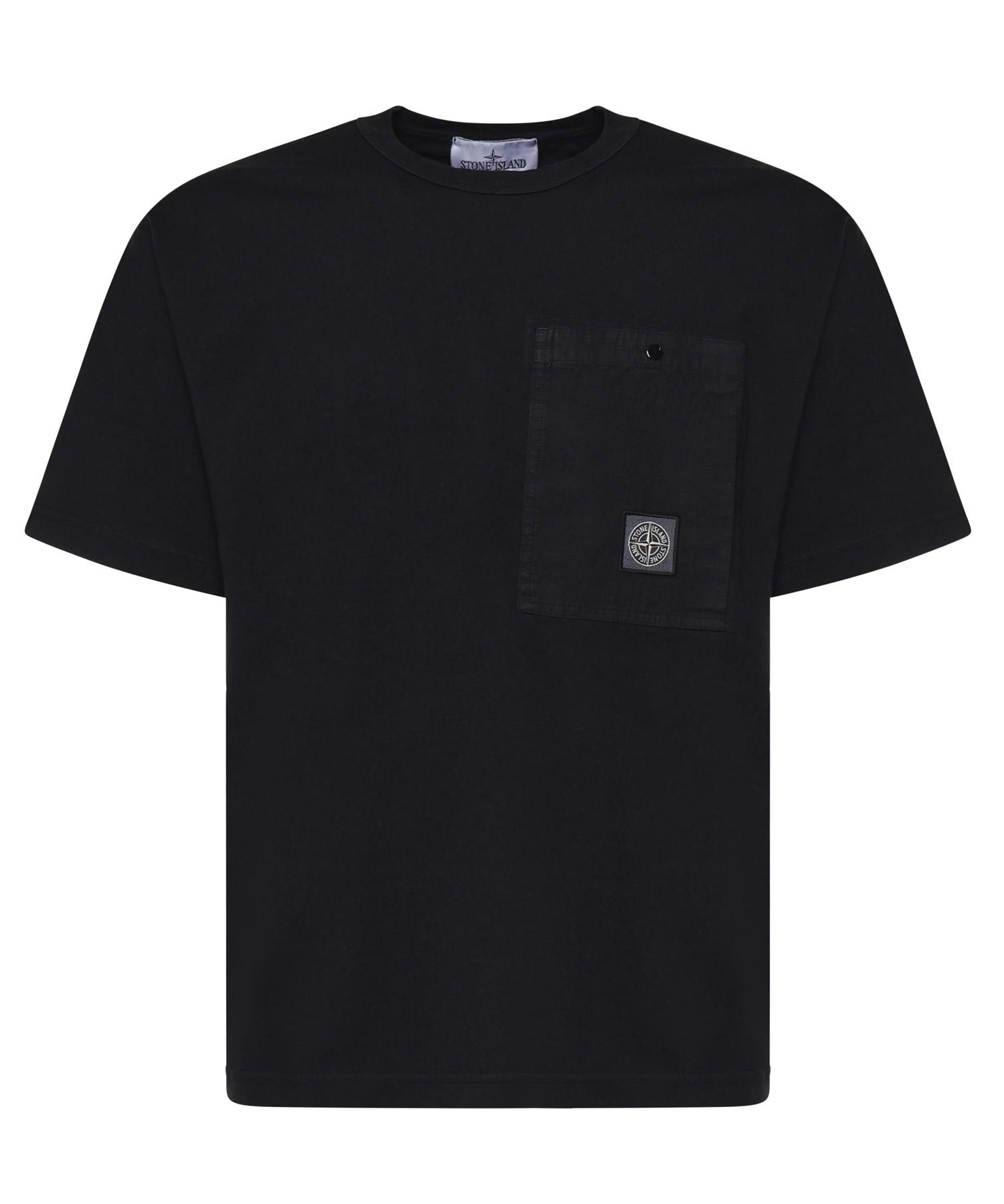 T-shirt con tasca sul petto in jersey di cotone L1S152100004 S0115V0029 STONE ISLAND 