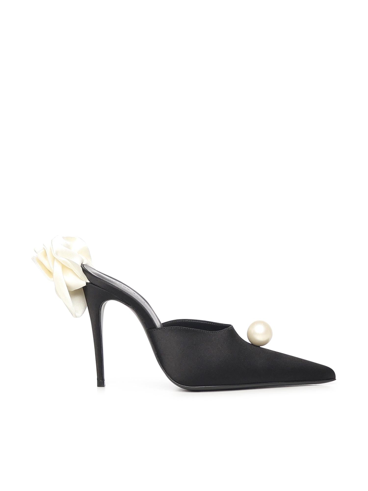 Mules con fiori in raso 5317230000058  MAGDA BUTRYM 
