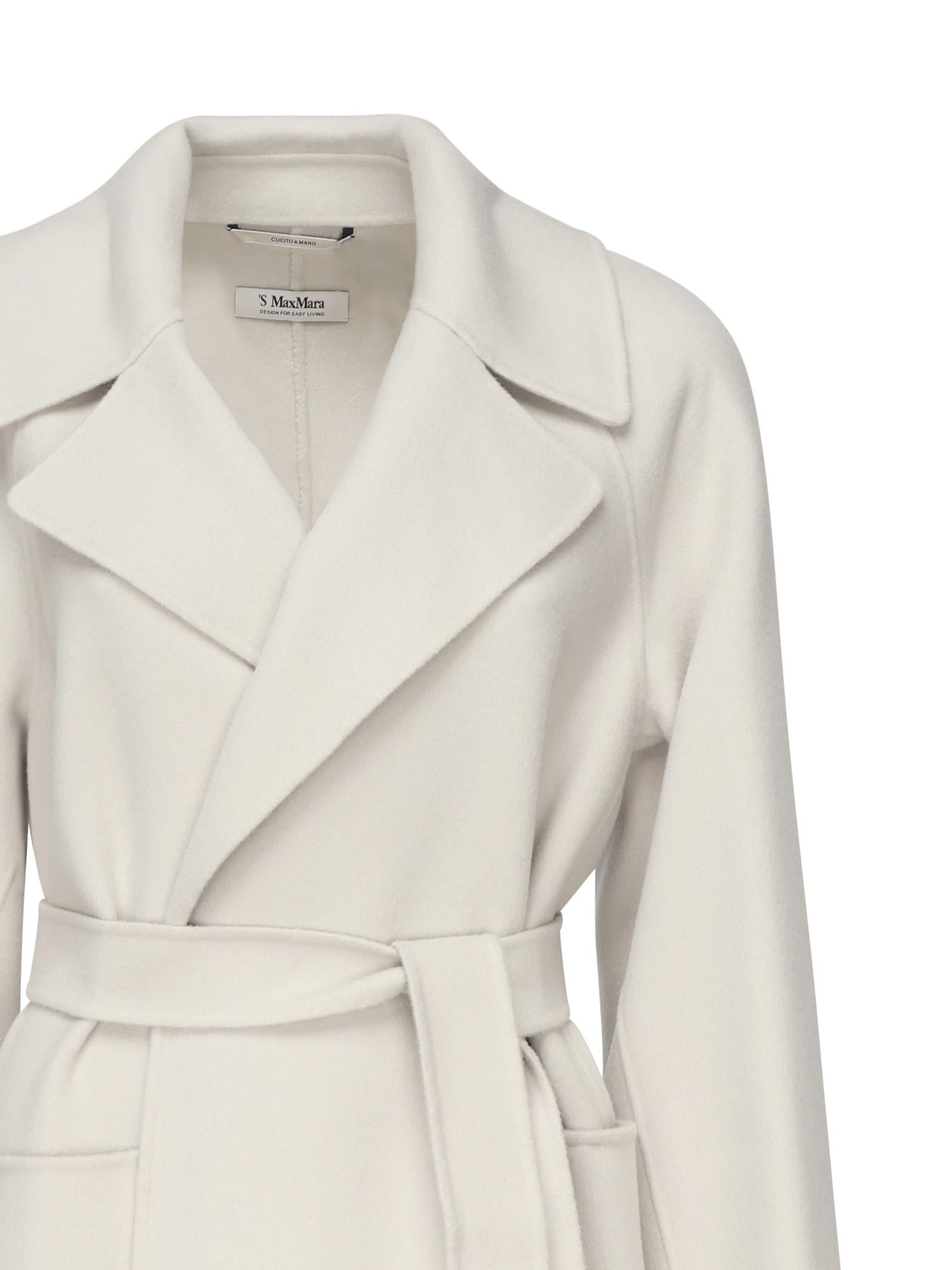 Cappotto lungo a vestaglia in lana 2529016011600 016 'S MAX MARA 