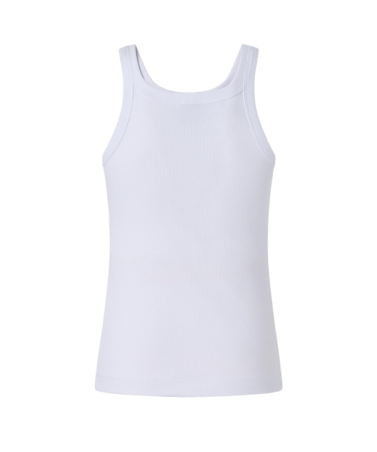 Tank top con ricamo e strass 107299 A3H7Z14 PINKO 