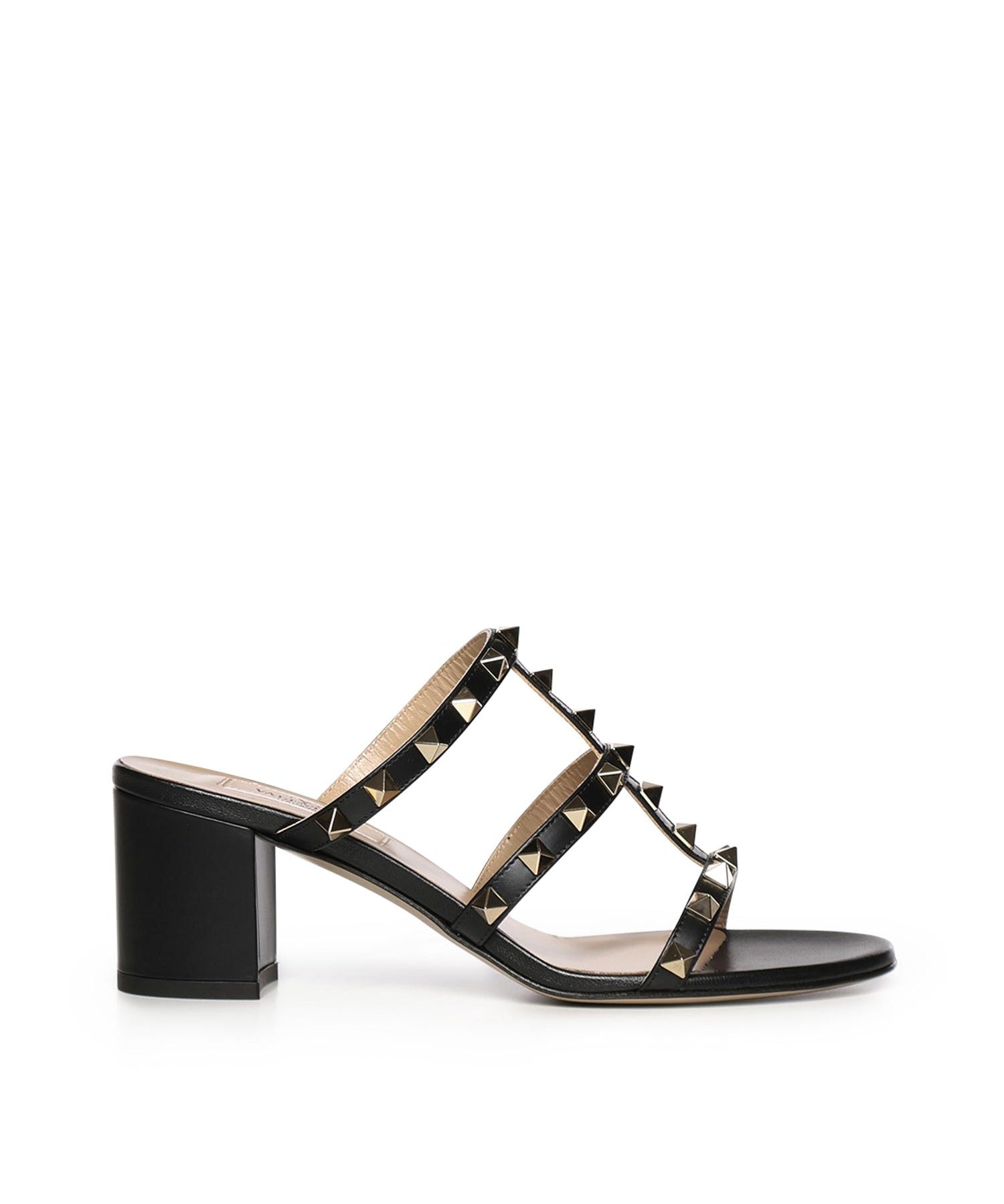 Sandalo slider Rockstud in pelle 7W2S0C47 VOD0NO VALENTINO GARAVANI 