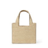 Borsa tote LOEWE Font mini in rafia ALF1V46X15 2515 LOEWE 
