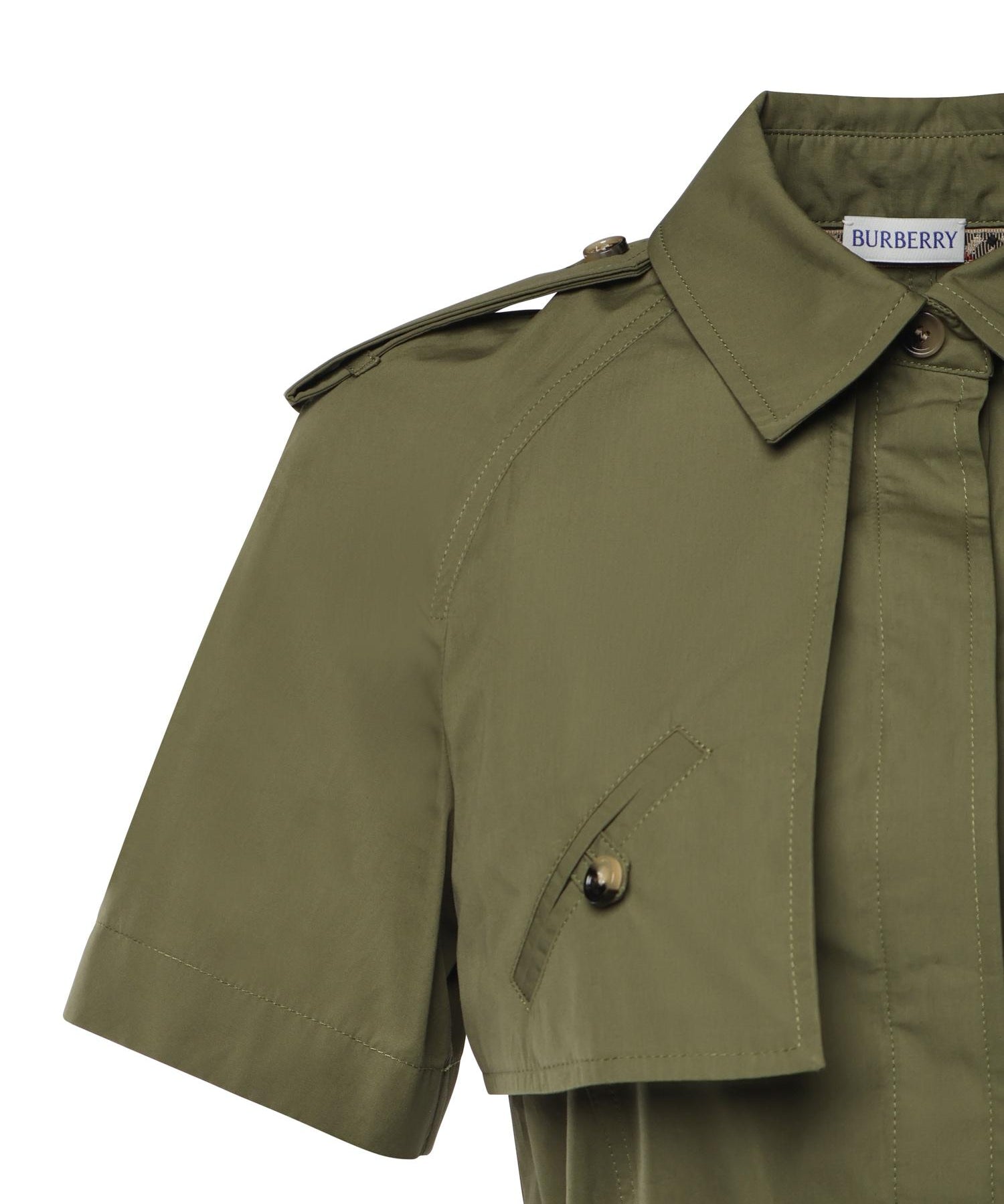 Abito trench in popeline di cotone 8117709 C1424 BURBERRY 