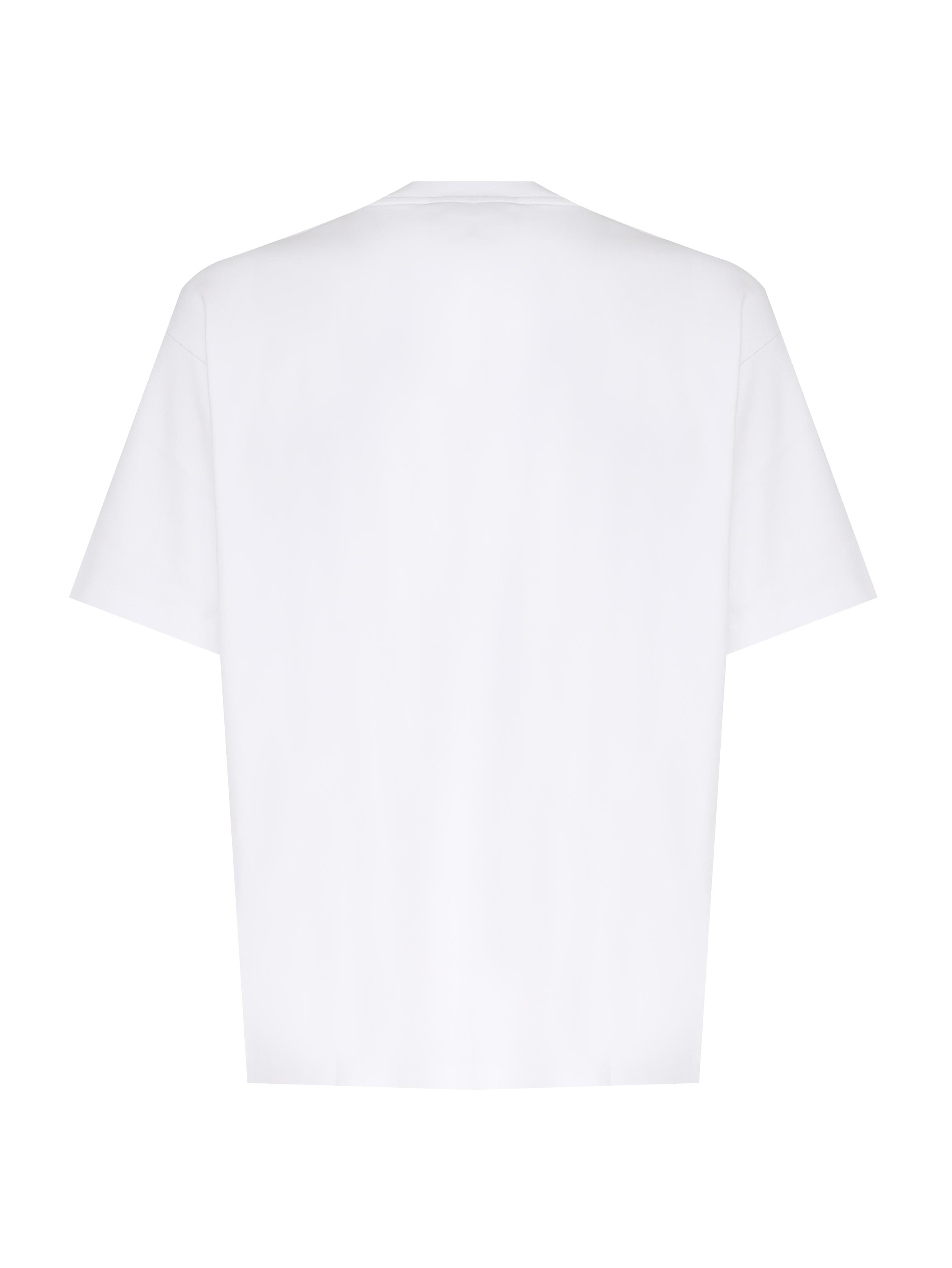 T-shirt Le Slogan Classique in cotone PERMTS202CO002 OPW Drôle de Monsieur 