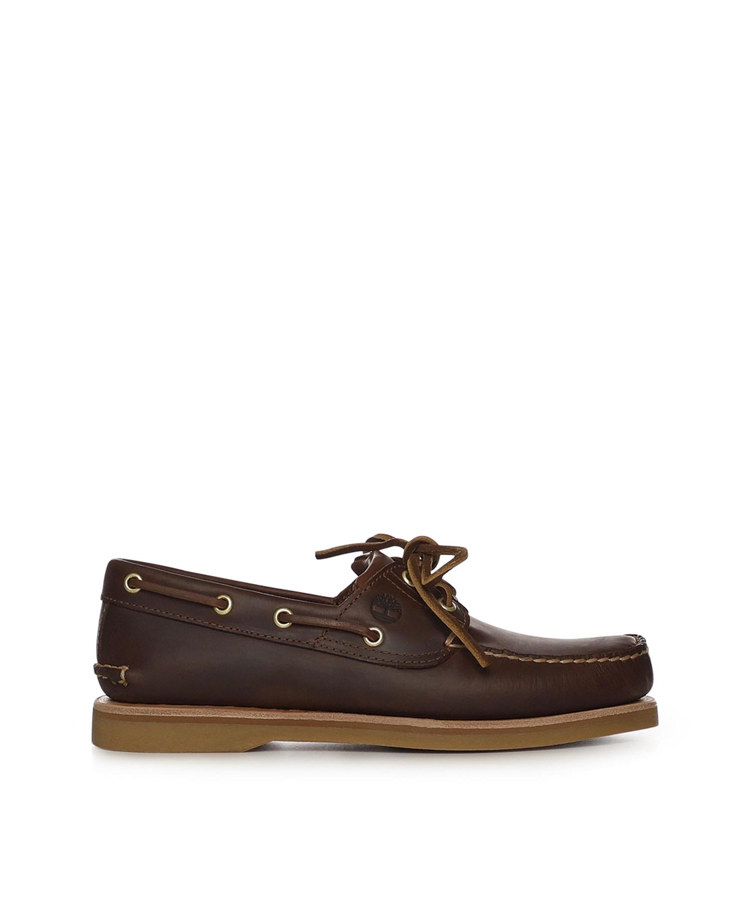 Scarpa da barca in pelle<BR/> TB0A2NUPEM41  TIMBERLAND 