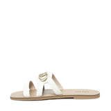 Ciabatte flat con logo SA5083P010201065  LIU JO 