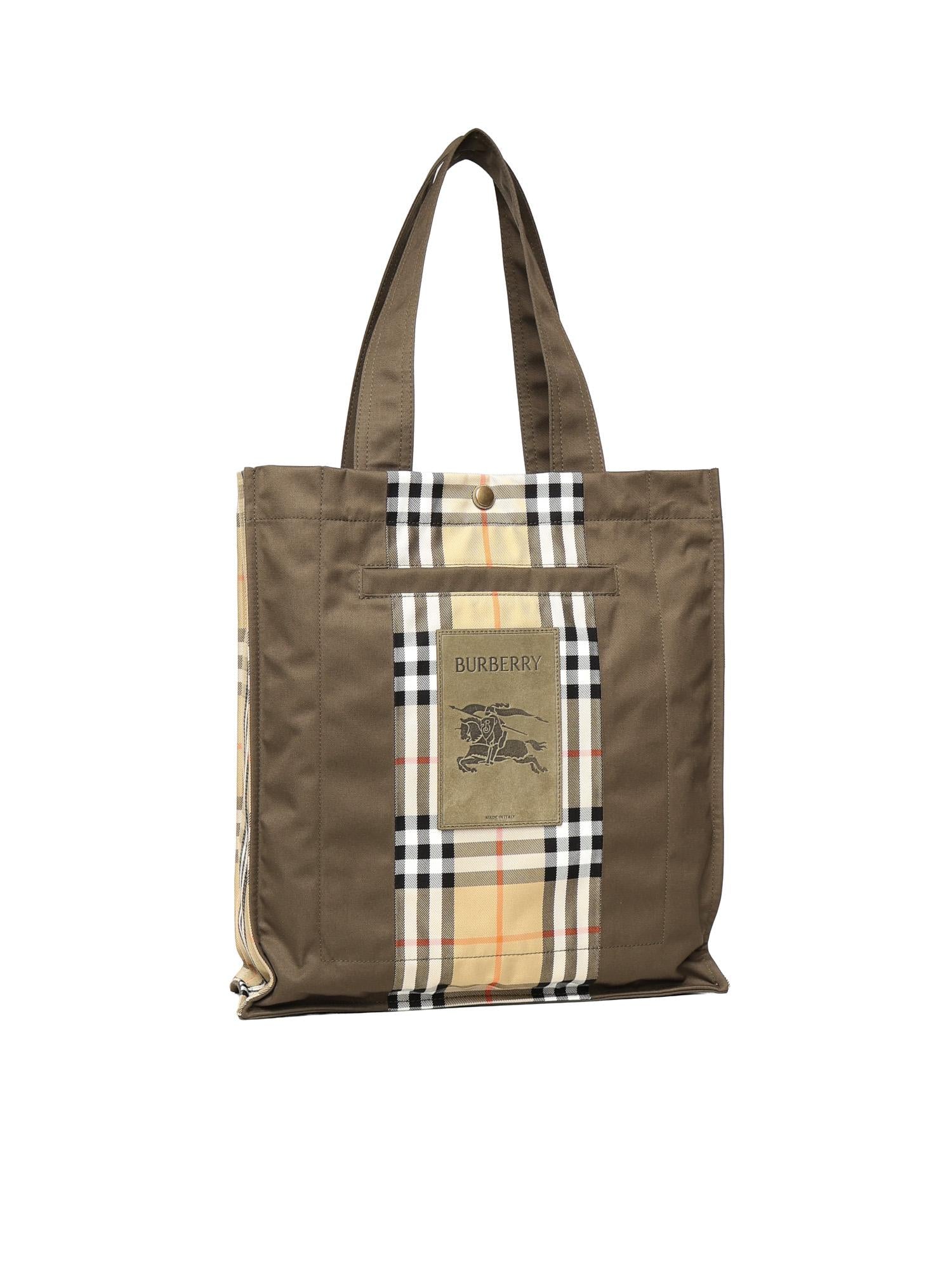 Borsa Tote Trench Check? 8119072 A1336 BURBERRY 