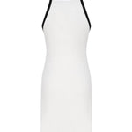 Abito in cotone con bretella a cinturino 124JR0364JS0070 -0098 COURREGES 
