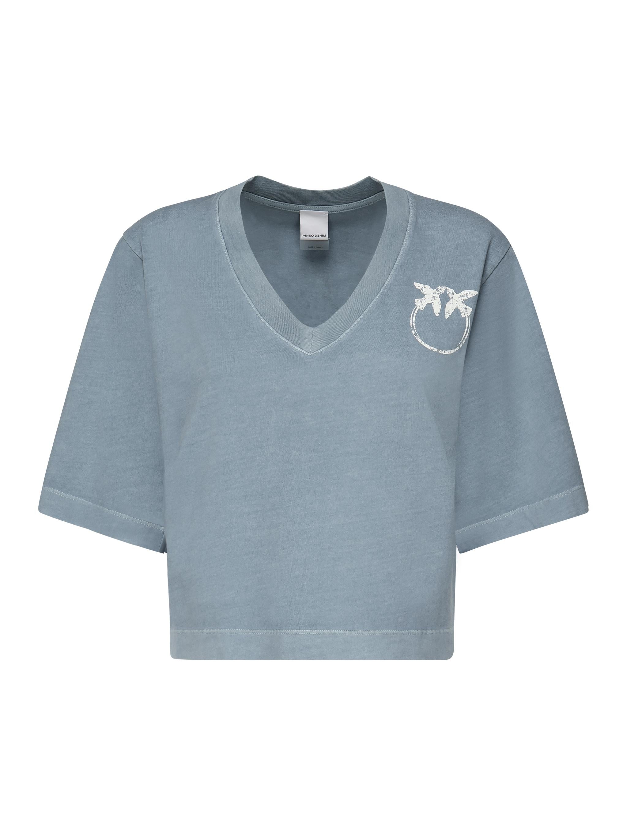 T-shirt Suez in cotone 104606 A2D0E63 PINKO 