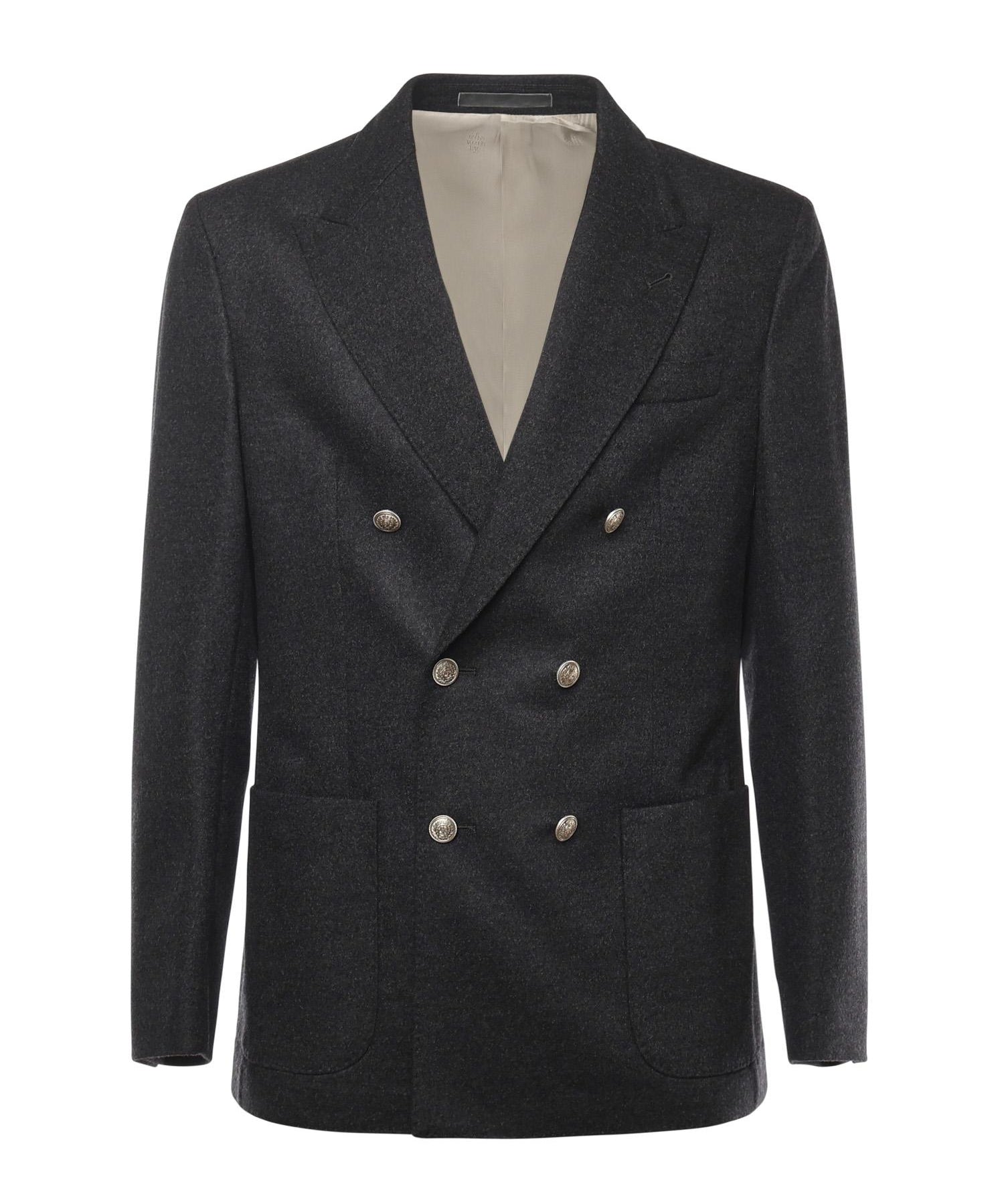 Giacca doppiopetto in lana<BR/> L75GIAK10TES0L163 15 ELEVENTY 