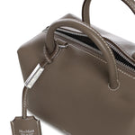 Bauletto in pelle con logo 2614511031600 027 MAX MARA 