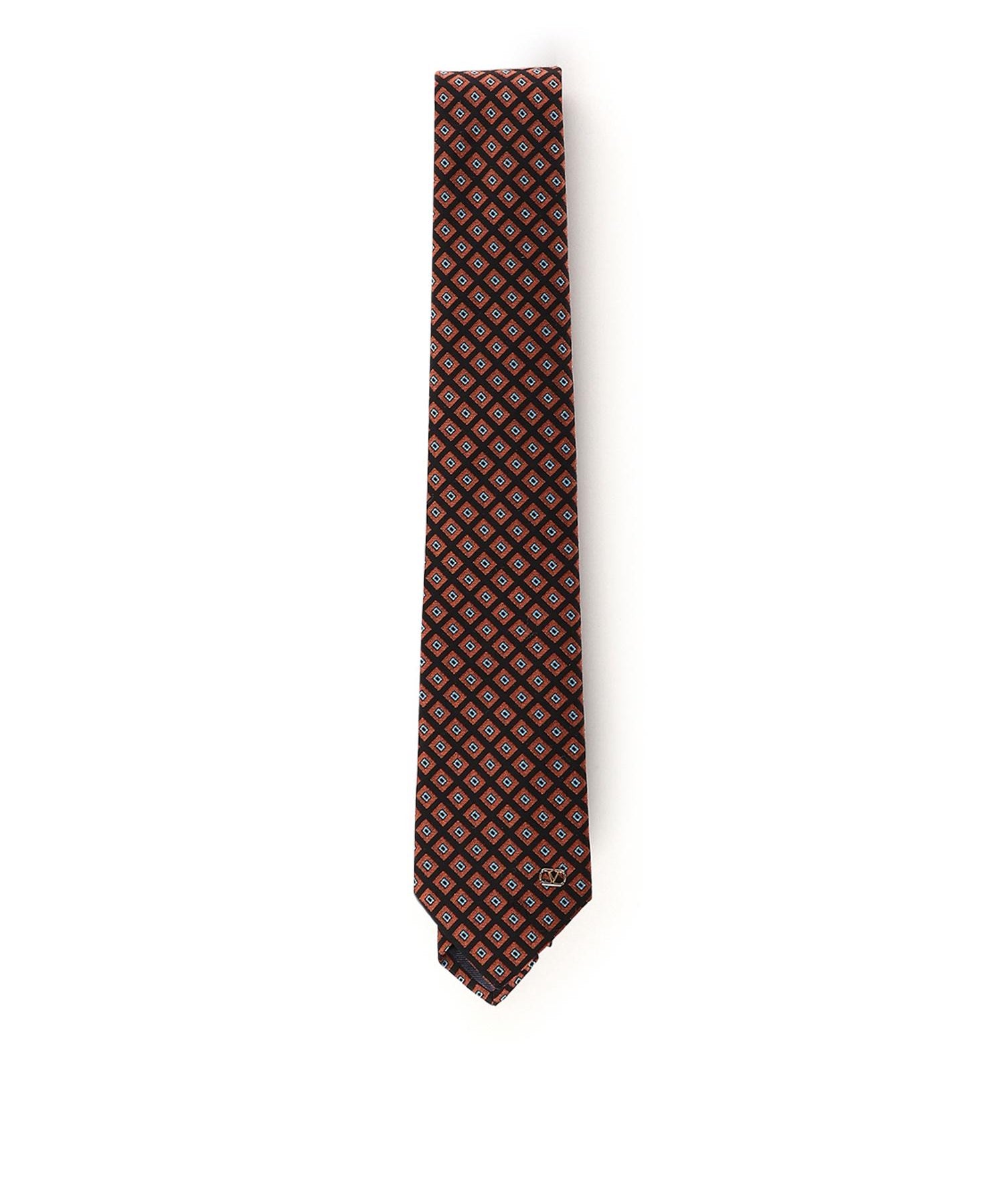 Cravatta in cotone jacquard con logo 8Y2EV194 ZPH9XE VALENTINO GARAVANI 