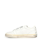 Sneaker Playoff in pelle<BR/> 19500PP8B WHITE CRIME LONDON 