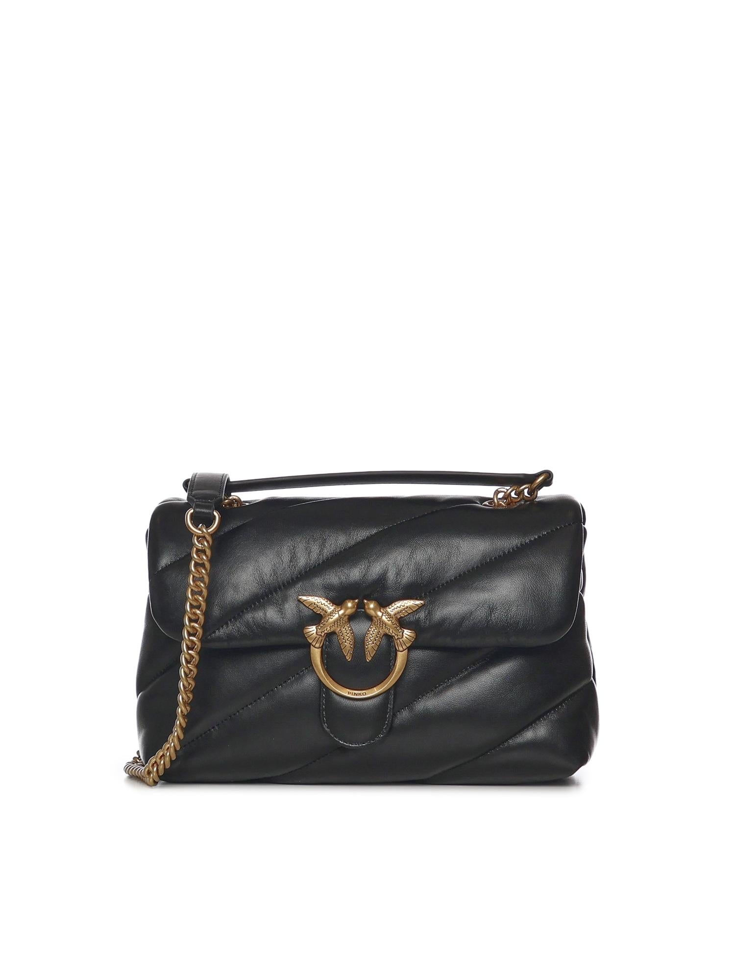 Borsa media a tracolla Love Bag Puff Maxi Quilt 100038 A0F2Z99Q PINKO 