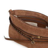 Borsa a spalla media Belt Bag in suede 106176 A0F6L17Q PINKO 