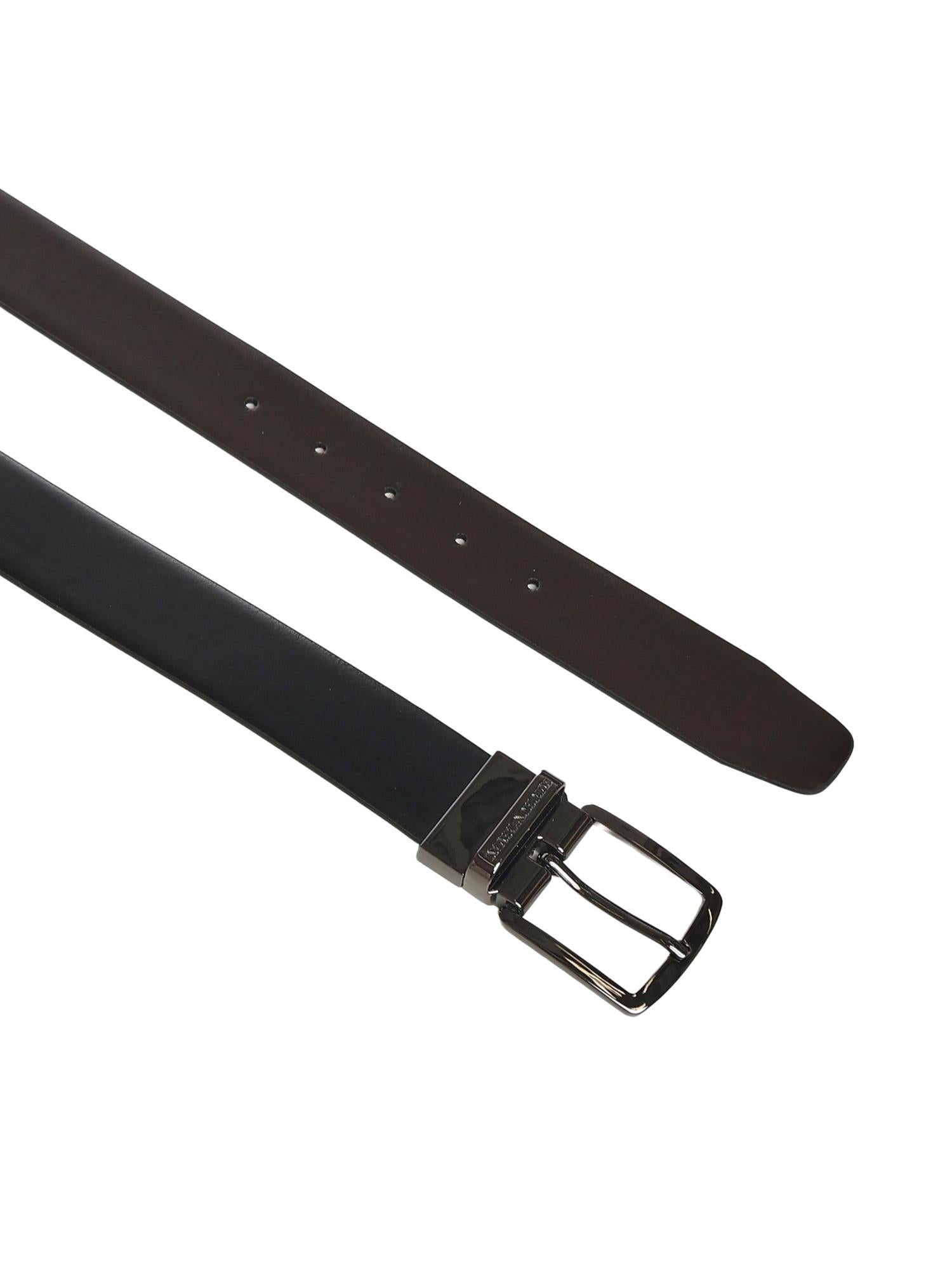 Cintura reversibile con logo<BR/><BR/> Y4S576 Y748I88044 EMPORIO ARMANI 
