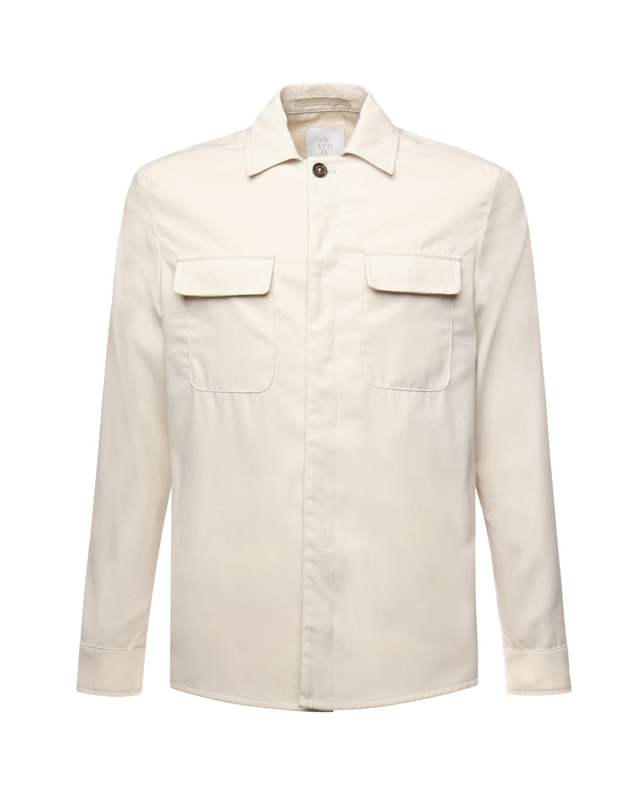 Giacca-camicia in cotone K70GIAJ17TES0K187 02 ELEVENTY 