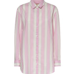 Camicia in cotone a righe con ricamo BRIG001 00897L MC2 SAINT BARTH 