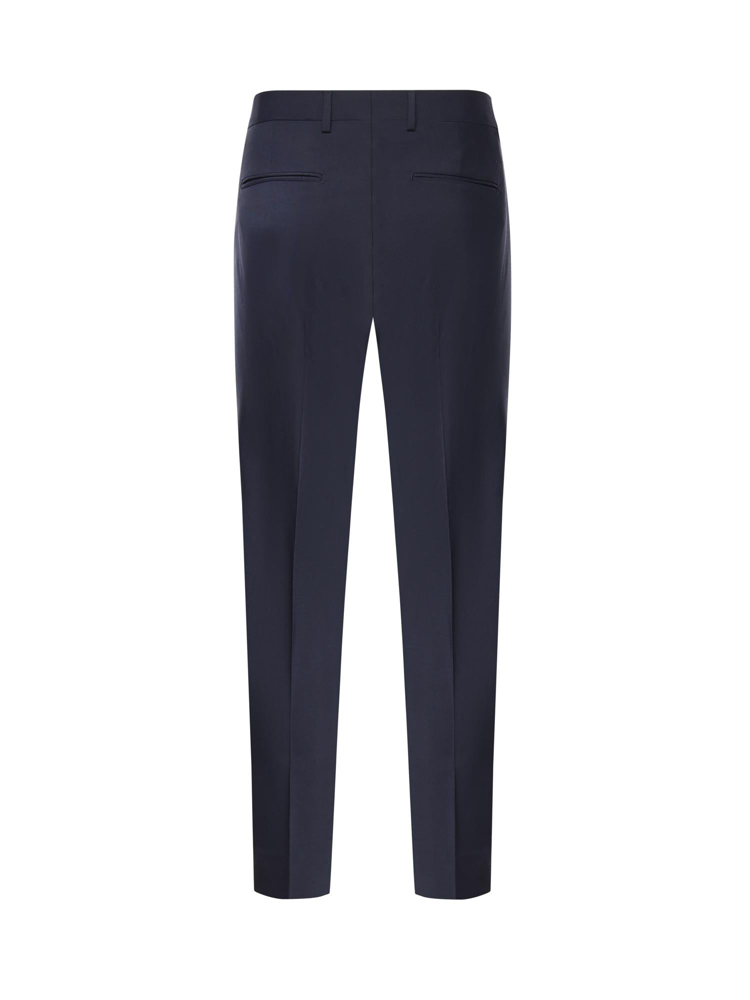 Pantalone Alexander in misto lana ALEXANDER SHORTER TBCMBLU SCURO BE ABLE 