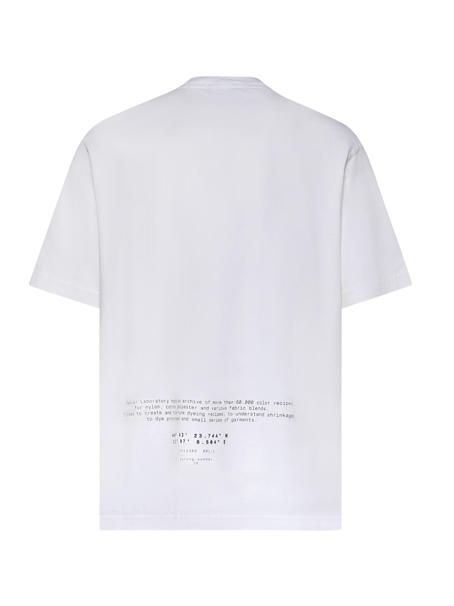T-shirt con stampa 'All Around Compass' L1S152100001 S0362V0001 STONE ISLAND 