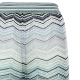 Pantaloni in viscosa chevron lamé con paillettes DS26SI0C BK01H9SMSN4 MISSONI 
