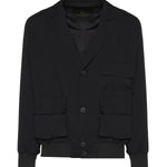 Bomber Leonard in misto lana LEONARD NERO GIULIANO GALIANO 